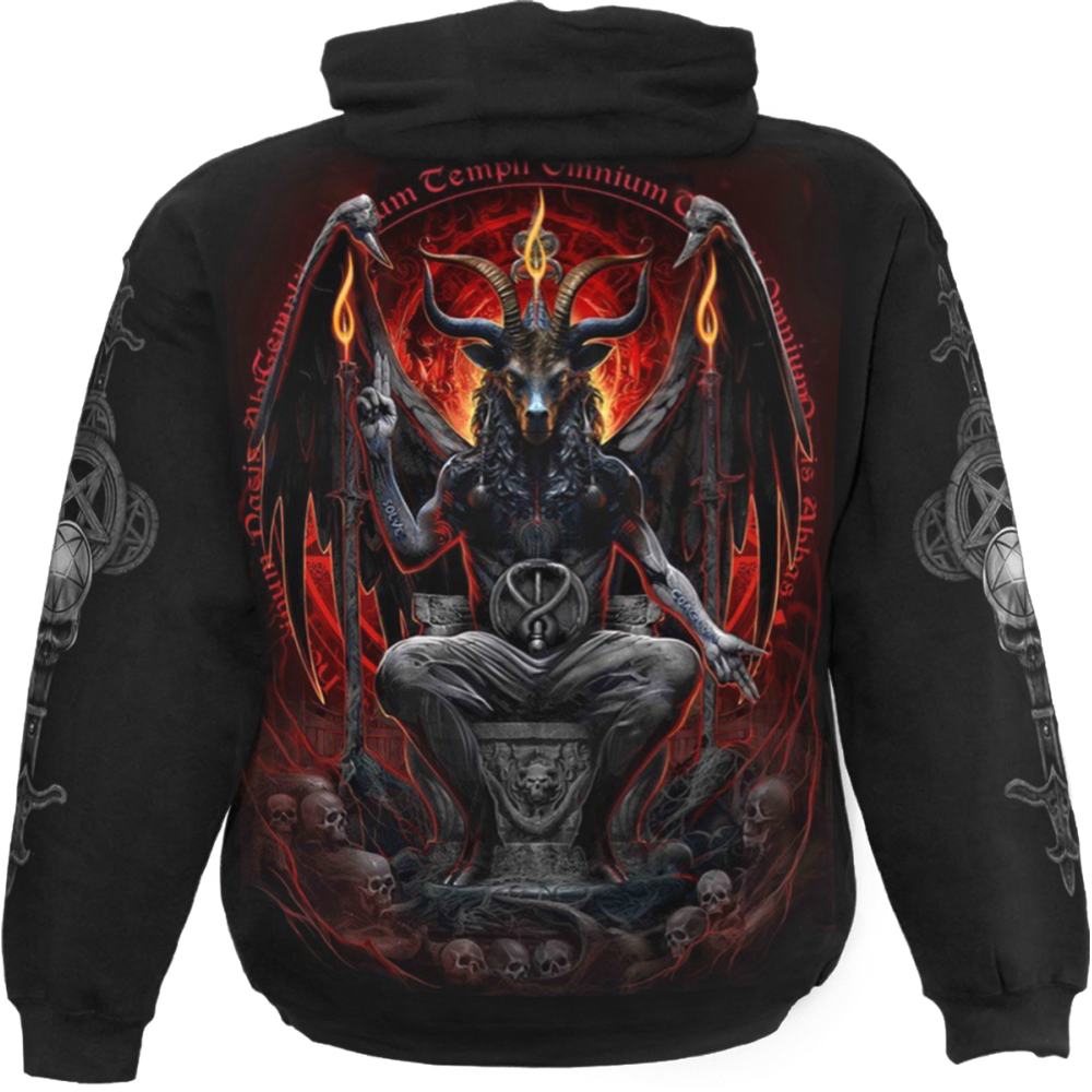 Spiral - Baphomet Hoodie/trui - Zwart